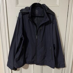 Tumi T-Tech Men’s Grey/Black Lightweight Windbreaker XXL